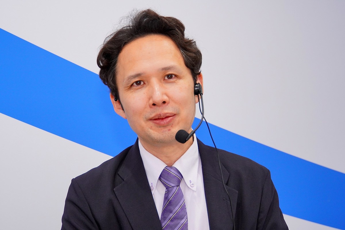 MWCに出展して6Gに関する展示の狙いを語った永田部長