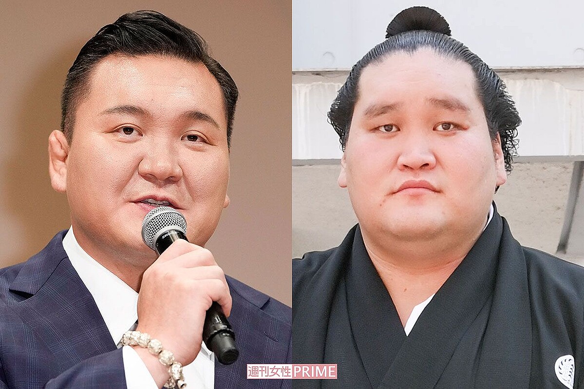 元横綱・白鵬と元横綱・照ノ富士の伊勢ヶ濱親方