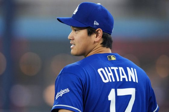 Bジェイズ戦に出場したドジャース・大谷翔平【写真:ロイター】