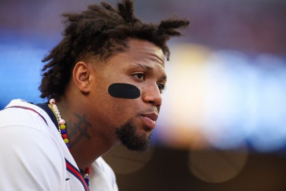 ブレーブスのロナルド・アクーニャJr.【写真：ロイター】