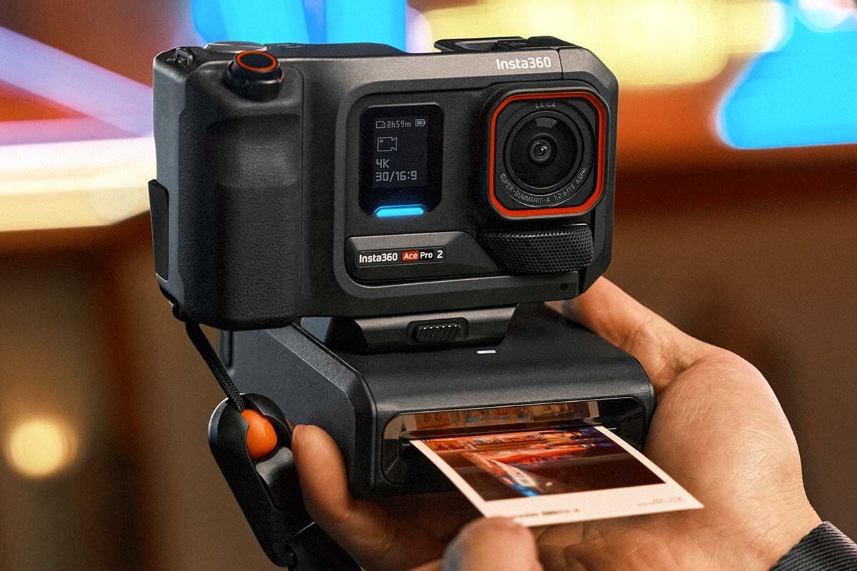 Insta360����������󥫥���Ace Pro 2�פǻȤ���ץ�󥿡�������åפ�ȯɽ