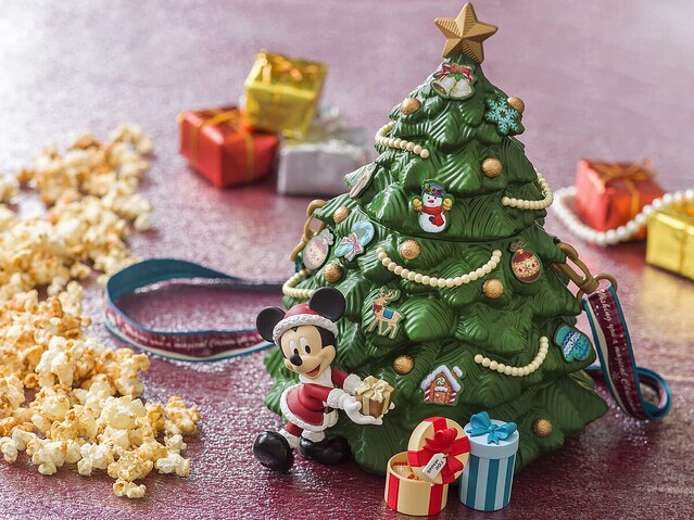 新品　ポップコーンバケット 「クリスマス2022」 東京ディズニーリゾート 大きなクリスマスツリーモチーフ！東京ディズニーリゾート