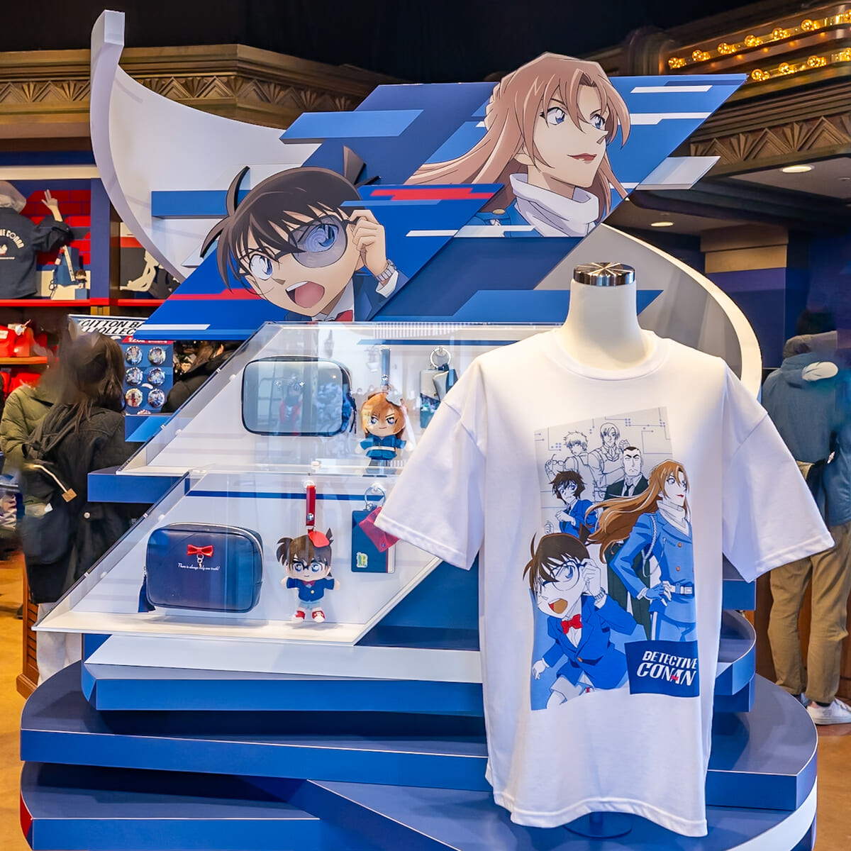 コナンが乗ったキャップや千速の描き下ろしTシャツ！ユニバーサル 
