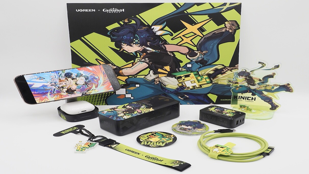 キィニチ尽くし”なコラボアイテム続々！ 「原神×UGREEN」ギフト