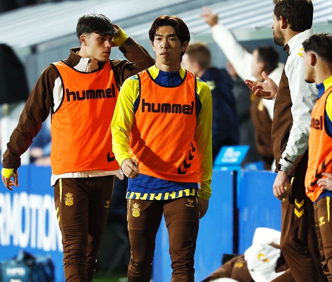 今夏にラス・パルマスへレンタル移籍をした宮代。　(C)Mutsu FOTOGRAFIA