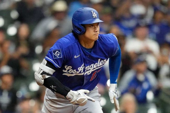 ドジャースの大谷翔平【写真:ロイター】