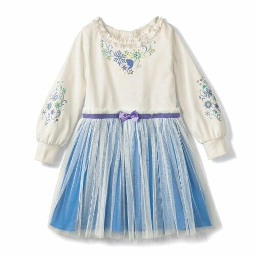 画像 ソフィア ティンカー ベル オーロラ姫 エルサ ベルメゾン ディズニー 長袖チュールドッキングワンピース 9 14 ライブドアニュース