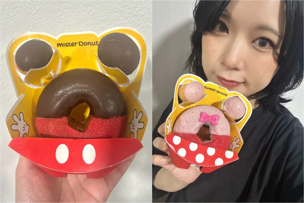 おいしくてビジュアル大優勝！ ミスタードーナツ”ディズニー スマイル