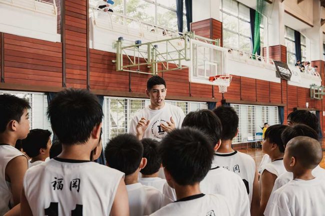 地元・福岡で3回目の「L_Game ＆ L_Camp」を開催したベンドラメ礼生【写真提供：L_Game】