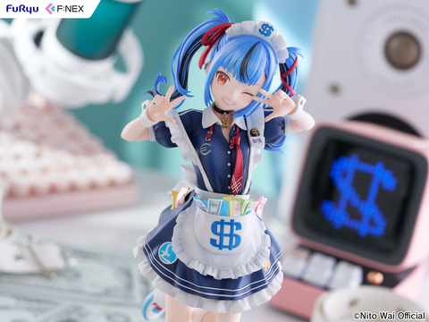 VTuber「新兎わい」さんの1/7スケールフィギュアが登場。予約開始帽子