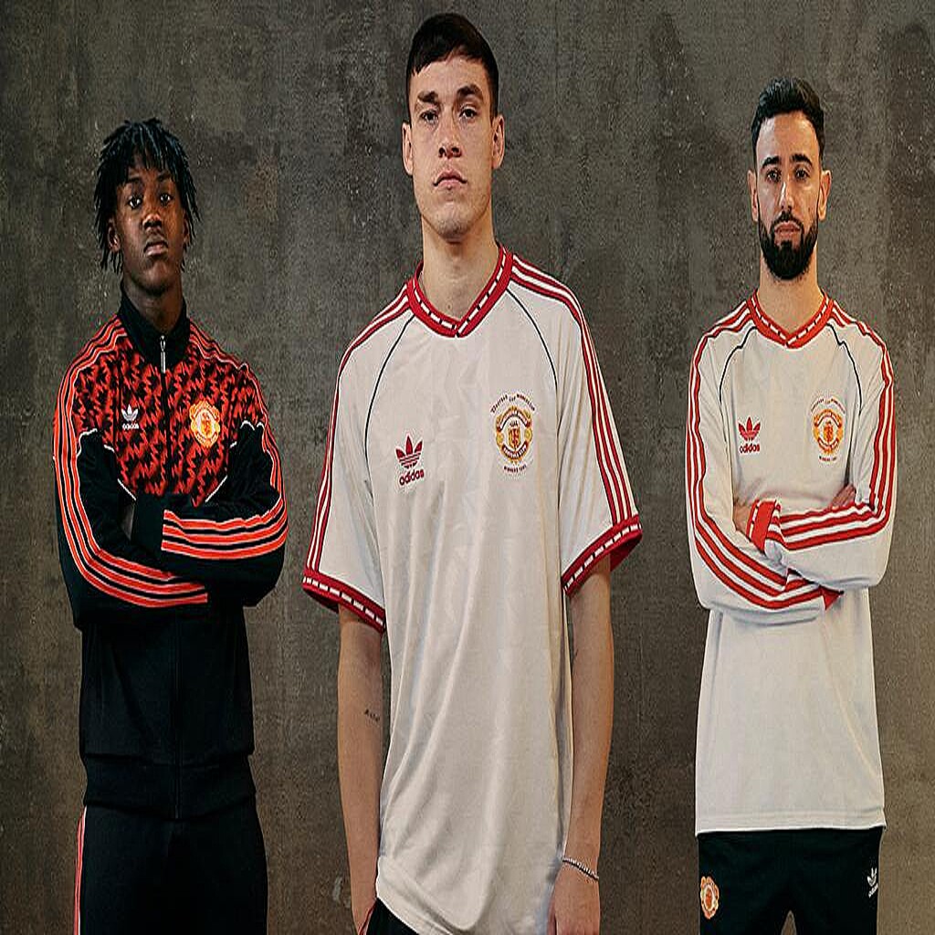 【新品/タグ付き】復刻 1991 マンチェスター・ユナイテッド【Lサイズ】 マンチェスター・ユナイテッドに「欧州優勝」を称える復刻ユニフォーム