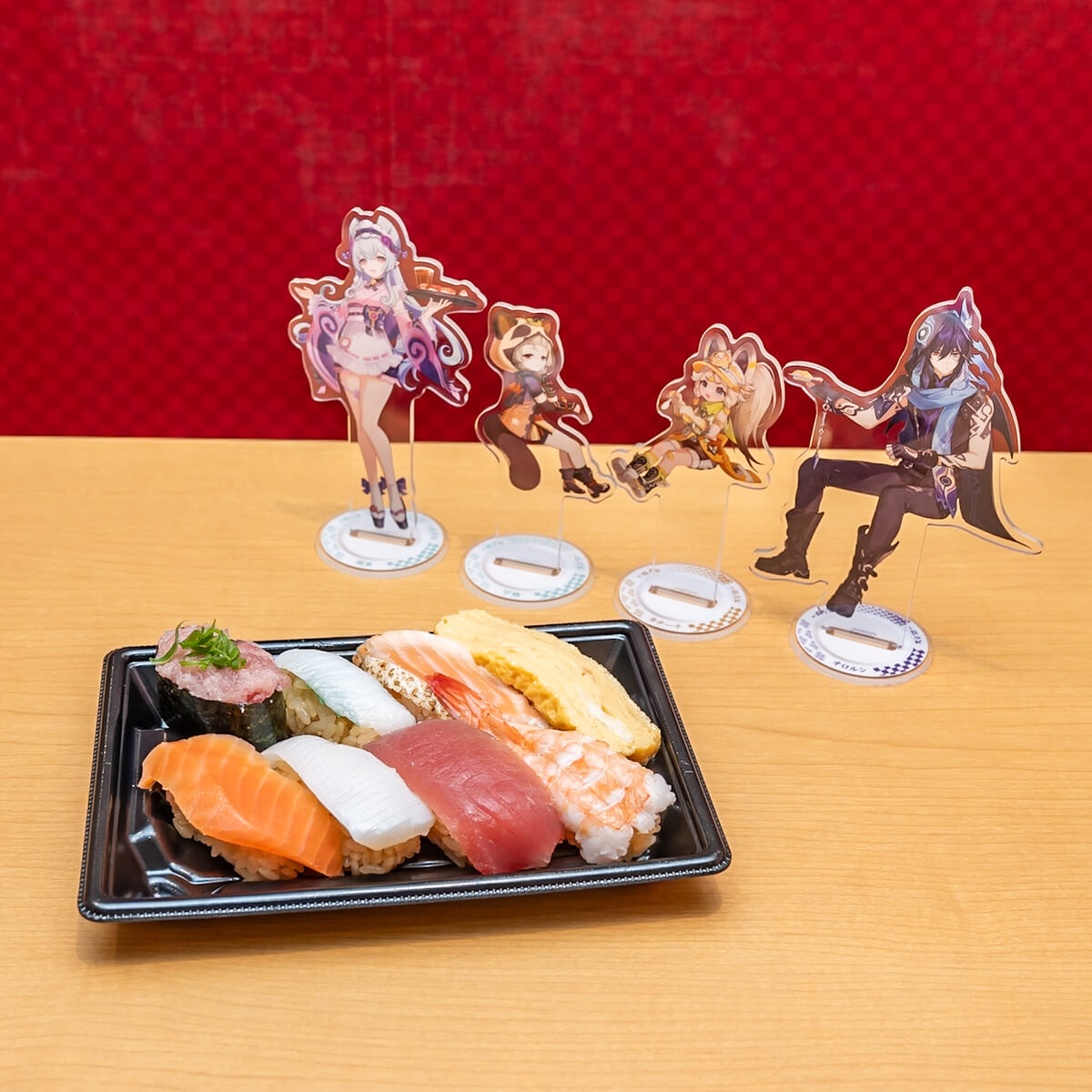 原神 スシロー コラボ 限定 ミニフィギュア コンプリートセット