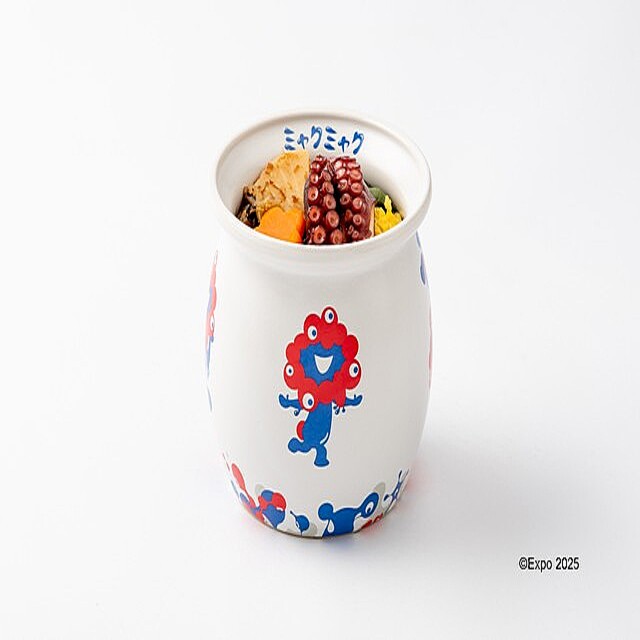 2個セット ミャクミャク ひっぱりだこ飯 淡路屋【EXPO2025 万博 空容器 淡路屋 ミャクミャク ひっぱりだこ飯 容器のみ 蛸壺 EXPO2025