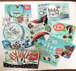 18年新作チョコミント食べ比べ チョコミン党は今すぐコンビニへダッシュ Peachy ライブドアニュース