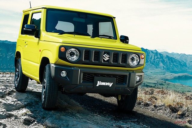 新品 希少！1/43 スズキ純正 新型 スズキ ジムニー シエラ イエロー 1