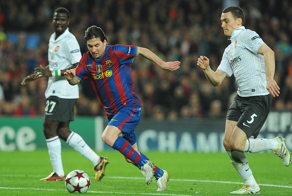 バルセロナ時代のメッシ photo/Getty Images