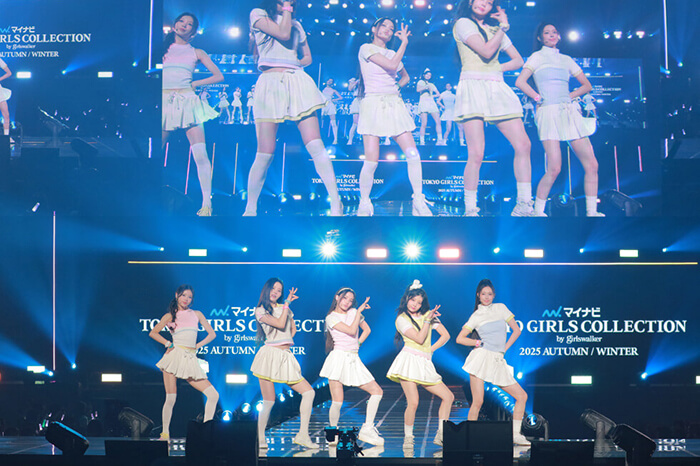 「第41回マイナビ東京ガールズコレクション2025」ILLITが登場