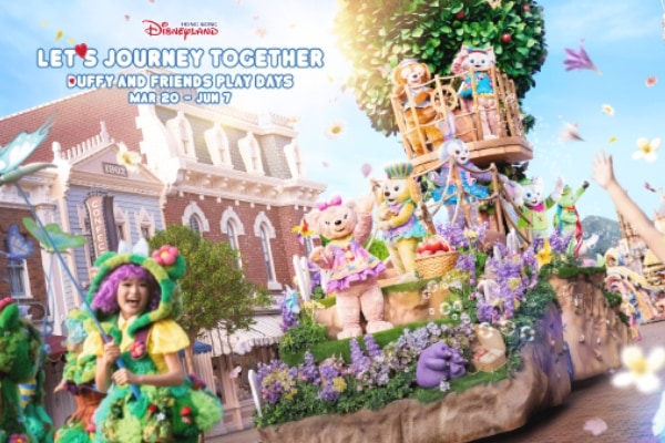 大人気ショー「モーメンタス」にもダッフィー登場！　香港ディズニーランドで「ダッフィー＆フレンズ プレイ・デイズ」開催