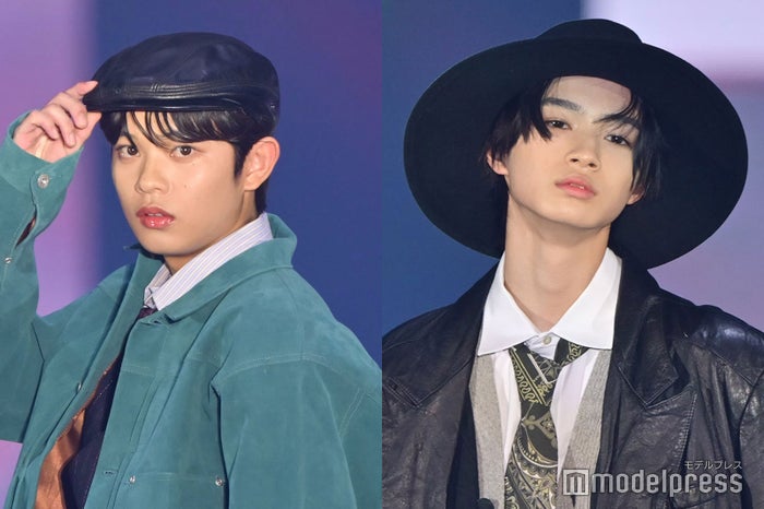 黒川想矢、越山敬達(C)モデルプレス