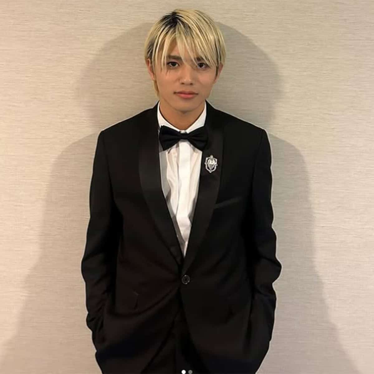  timelesz篠塚大輝（本人の公式Instagramより） 