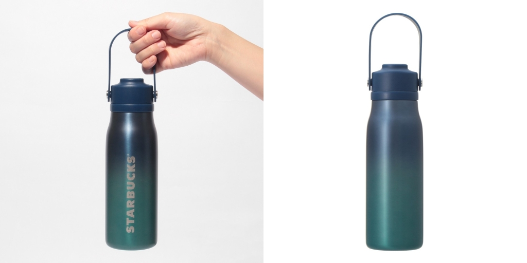 スタバの新作グッズ、海をモチーフにしたカラーのステンレスボトルなど