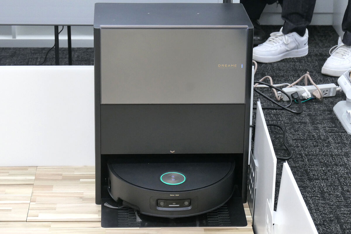 Dreameのフラッグシップロボット掃除機 障害物検知とスムーズな回避も特徴