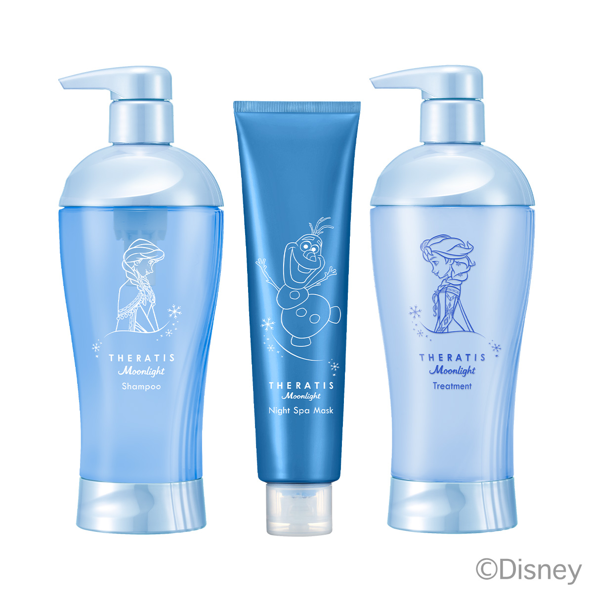 ディズニー「アナと雪の女王」限定デザイン！ナイトケアシャンプー