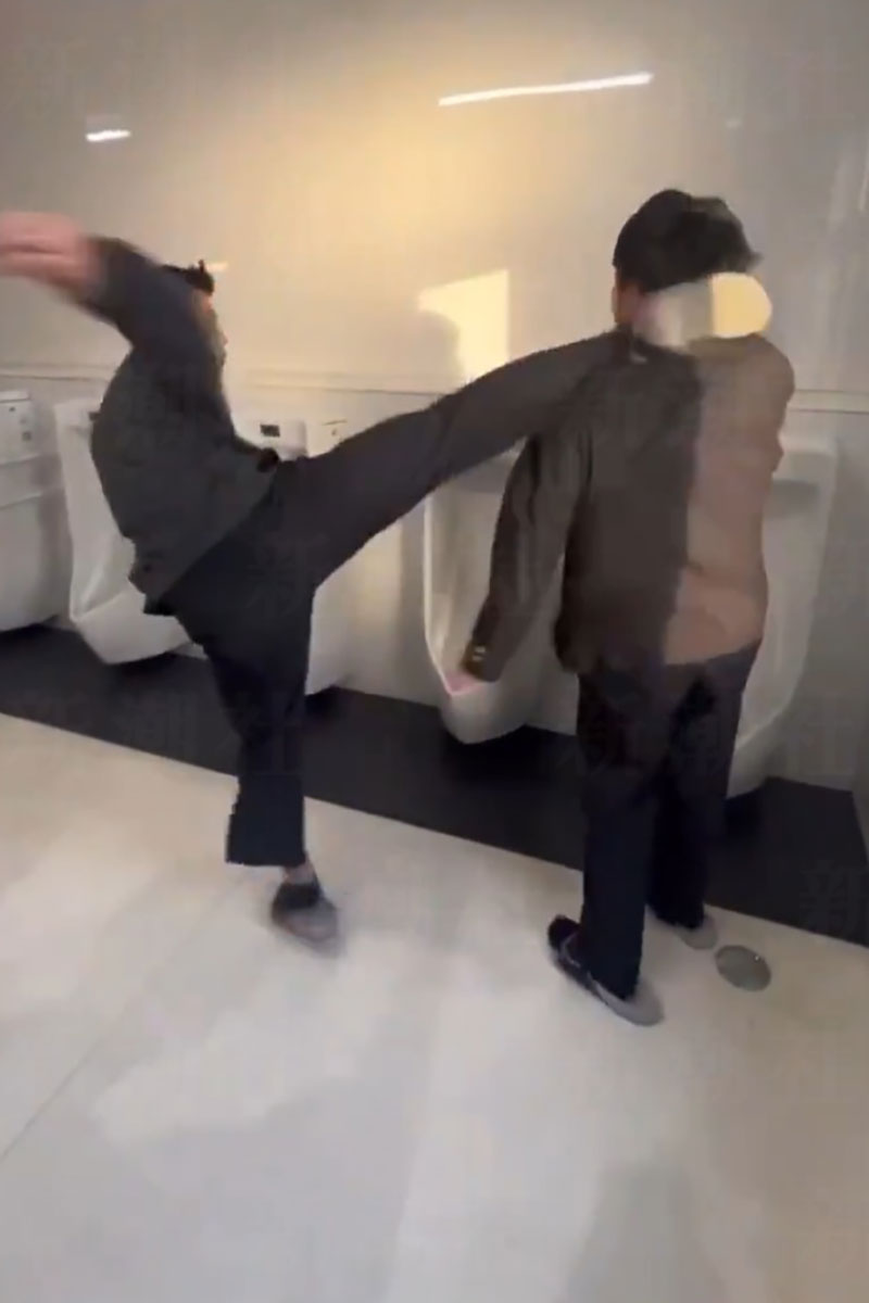 SNSで拡散された暴行動画