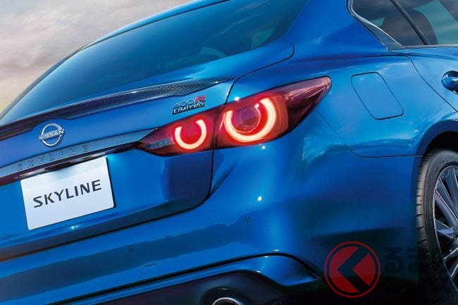 日産「新スカイライン」発表 400台限定の特別仕様車「400R Limited」