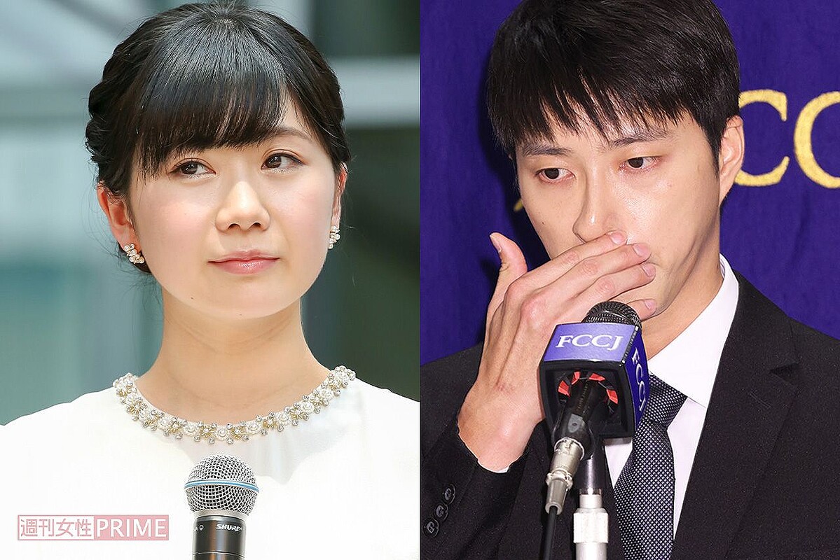 福原愛、会見で涙ぐむ江宏傑