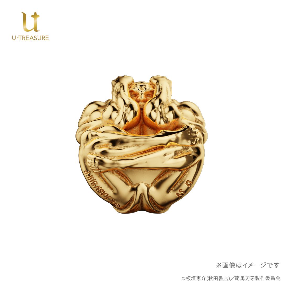 球体……!!! 「範馬刃牙」ビスケット・オリバのゴールドミニフィギュアが