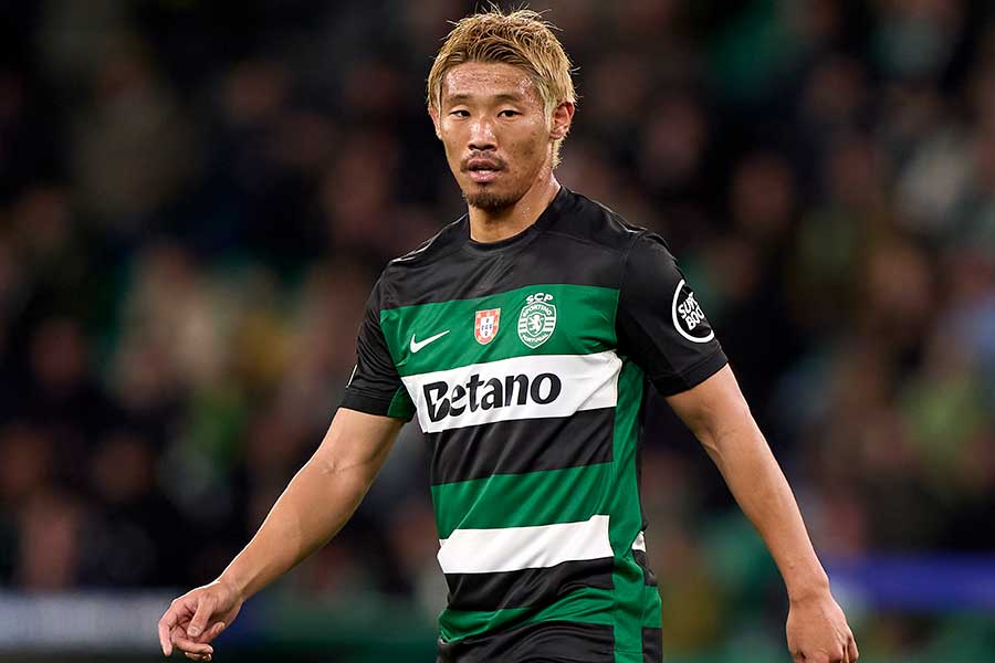 スポルティングの守田英正【写真:Getty Images】
