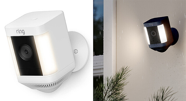 Amazon、屋外用センサーライト付きセキュリティカメラ「Spotlight Cam Plus」を販売開始 EchoデバイスなどAlexaと連携