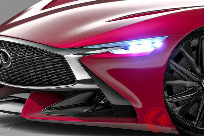 日産の高級車ブランド「インフィニティ」が協力 大柄なスーパーカーに反響