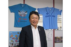 スチールエンジ代表取締役の松谷竜二郎氏【写真：元永知宏】