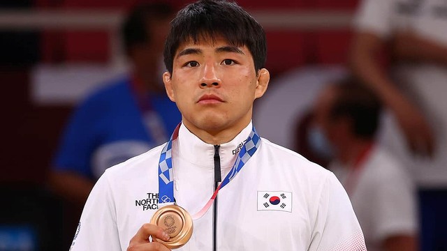東京五輪柔道銅メダルの安昌林(写真:ロイター/アフロ)