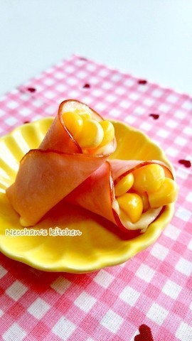 まるで花束 ハム1枚で2個できる ブーケ型ハムカップ がお弁当に ライブドアニュース