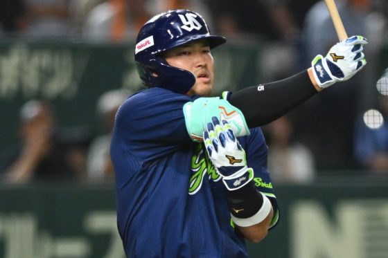 ヤクルト・村上宗隆【写真:古川剛伊】