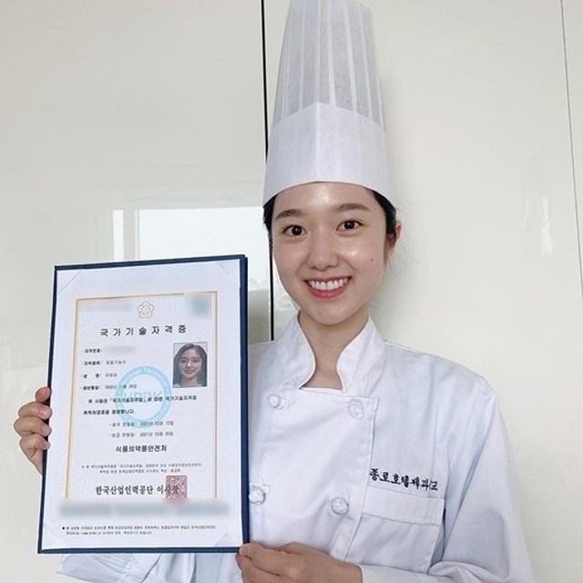【画像】イ・ヘソン、パン製造技能士の試験に合格「3度目の挑戦で…ついに合格！」 ライブドアニュース