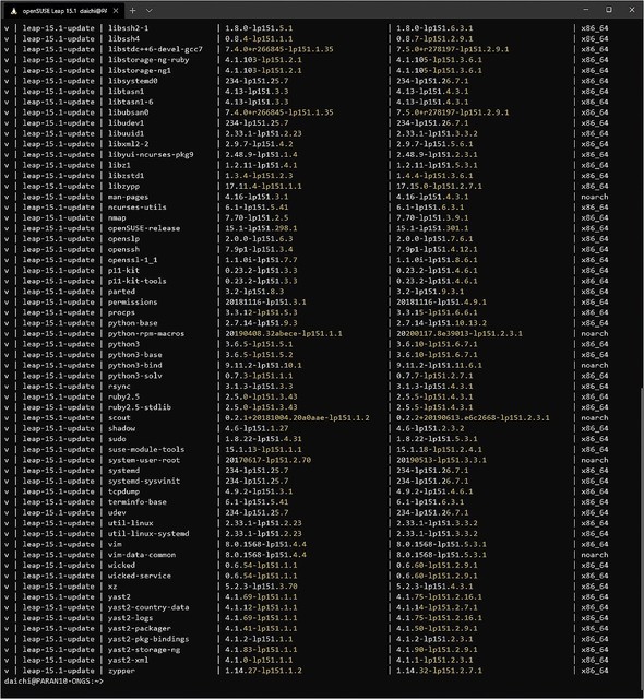 Windowsユーザーに贈るLinux超入門 第42回 SUSEでパッケージをアップデートする ライブドアニュース
