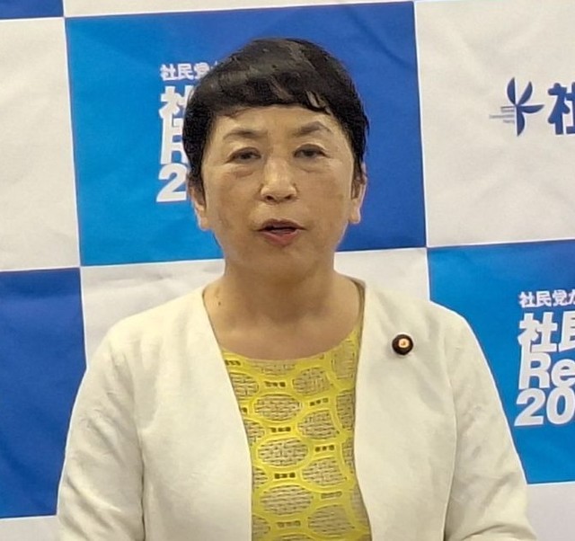 社民党が13年ぶり党首選実施を予告 福島瑞穂氏以外に出馬する人物も示唆