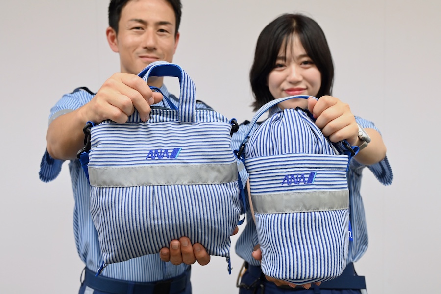 ANA、グラハン制服の古着でトートバッグ 14,800円から - ライブドア