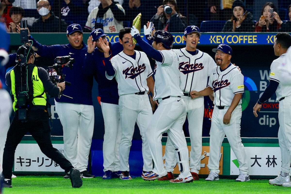 「WBC」韓国、打線爆発でチェコに大勝発進 4大会ぶり1次R突破へ弾み