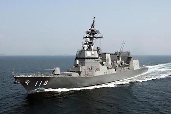 14年に引き渡した護衛艦「ふゆづき」