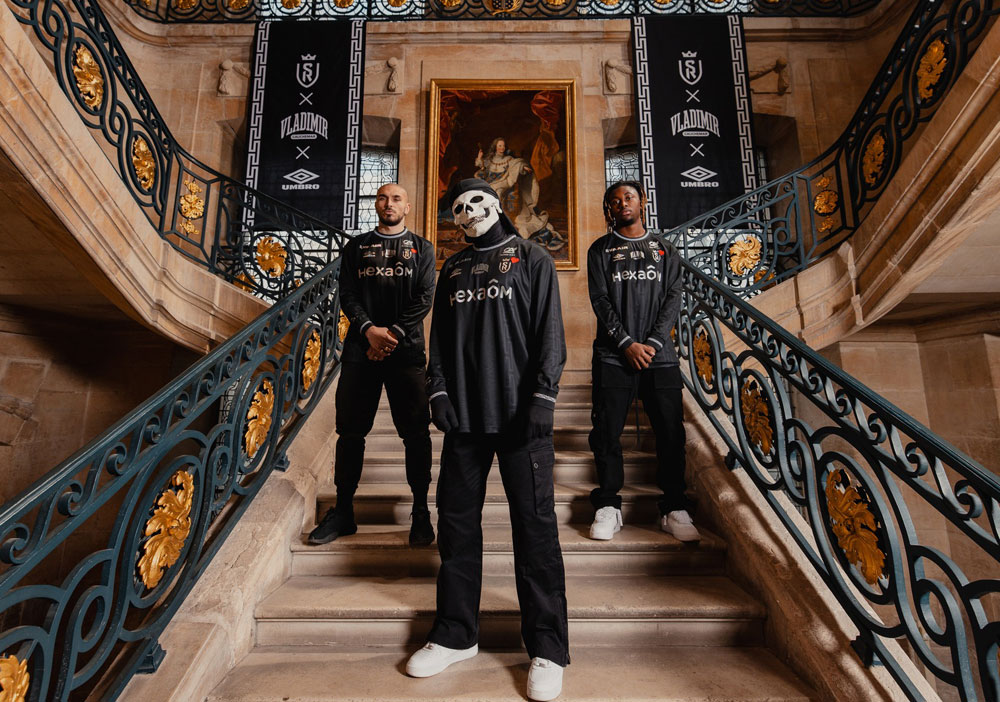 スタッド・ランス、奇才「人気ドクロDJ」とコラボした限定ユニフォーム