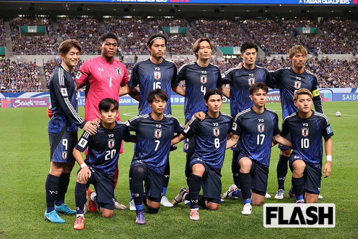 歴代最強とも呼び声が高いサッカー日本代表