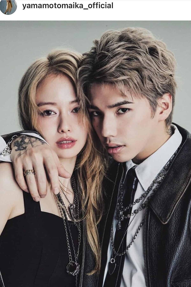  山本舞香とMY FIRST STORY・Hiro（山本舞香の公式Instagramより） 