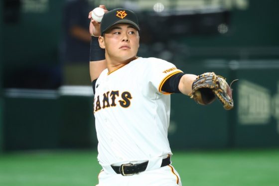 巨人・山瀬慎之助【写真:加治屋友輝】