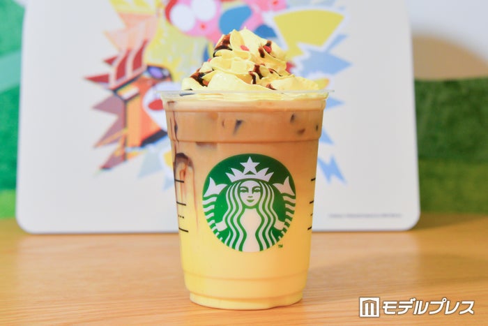 ピカチュウ ハニークリーム ラテ(C)モデルプレス