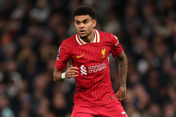 リヴァプールで活躍するルイス・ディアス　photo/Getty images 